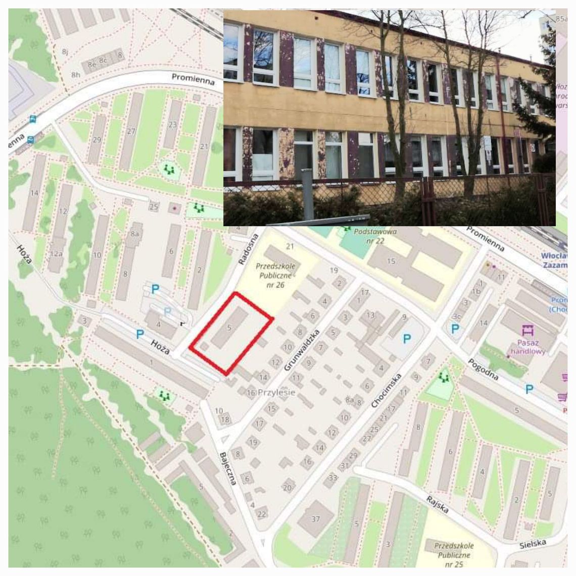 Budynek przychodni po raz kolejny wystawiony na sprzedaż. Cena wywoławcza 1 580 800,00  zł