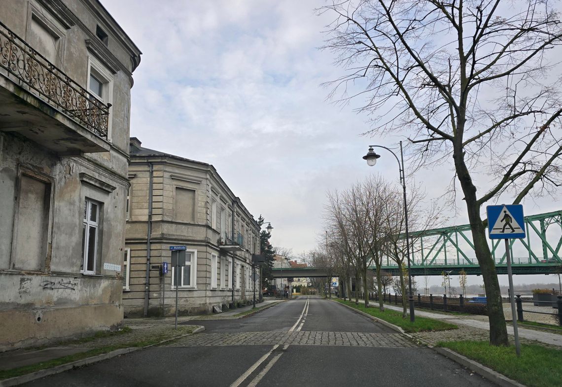 Fragment ul. Bulwary i ul. Wiślana będą zamknięte dla ruchu do 1 grudnia