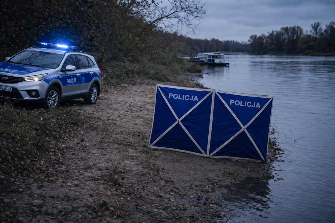 Ciało wyłowione z Wisły. Nowe ustalenia śledczych