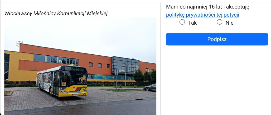 Chcą ocalić autobus Solaris. Ciekawa petycja miłośników włocławskiej komunikacji