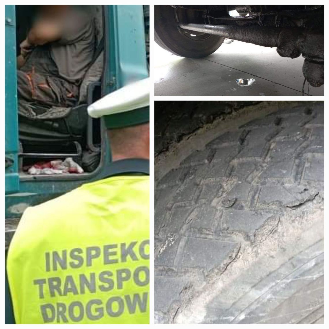Ciężarówka z poważnymi usterkami i kierowca bez uprawnień. TDT i ITD nałożyło kary