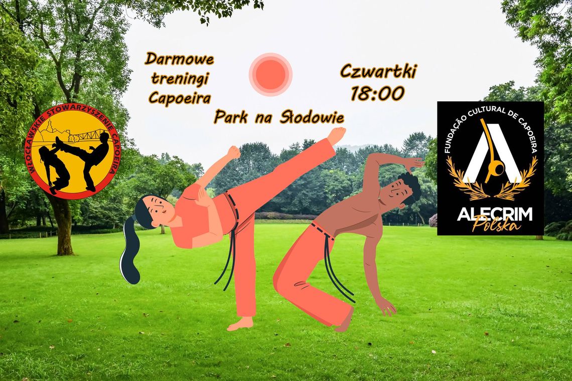 Darmowe zajęcia capoeira w czwartki na Słodowie