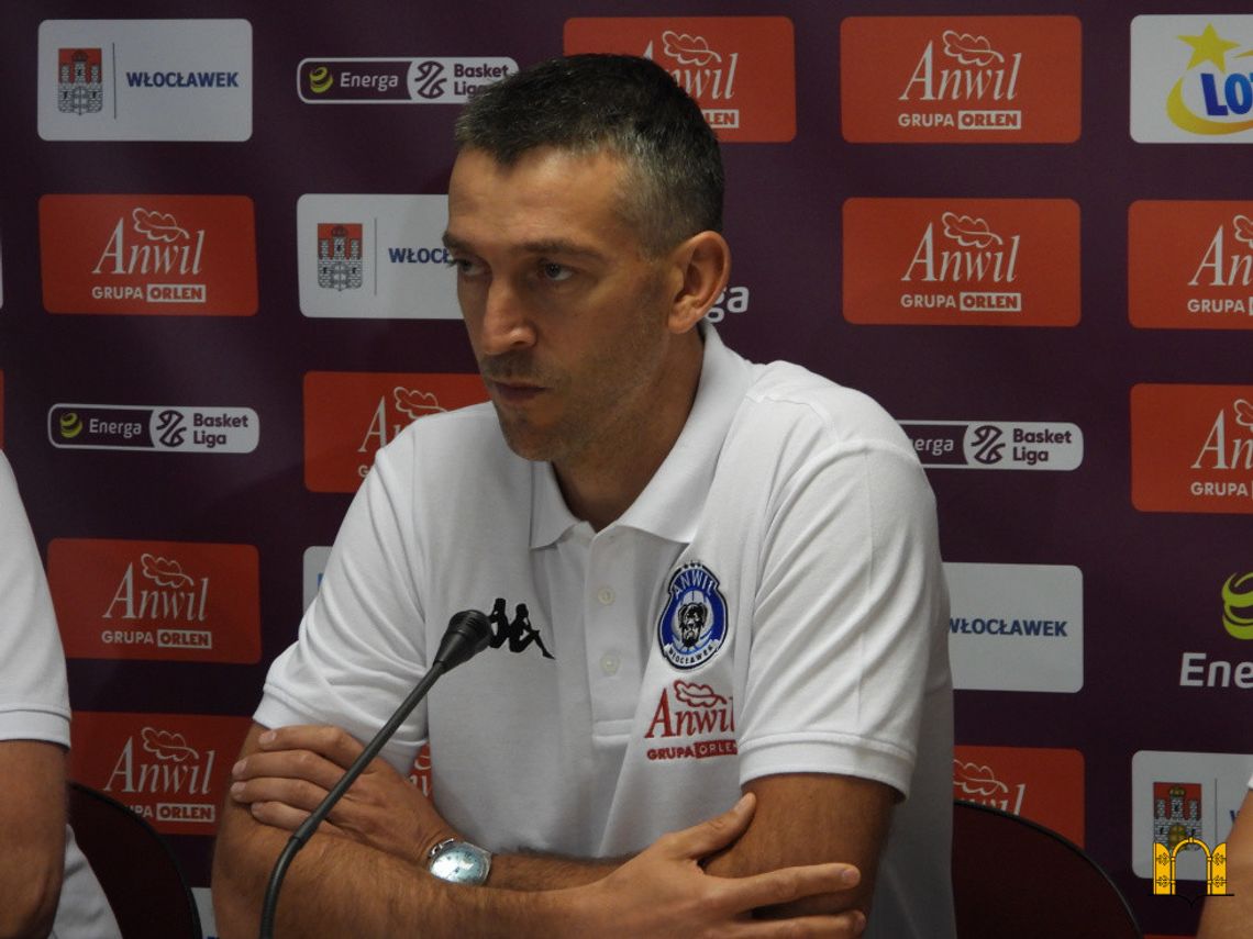 Dejan Mihevc nie jest już trenerem Anwilu Włocławek