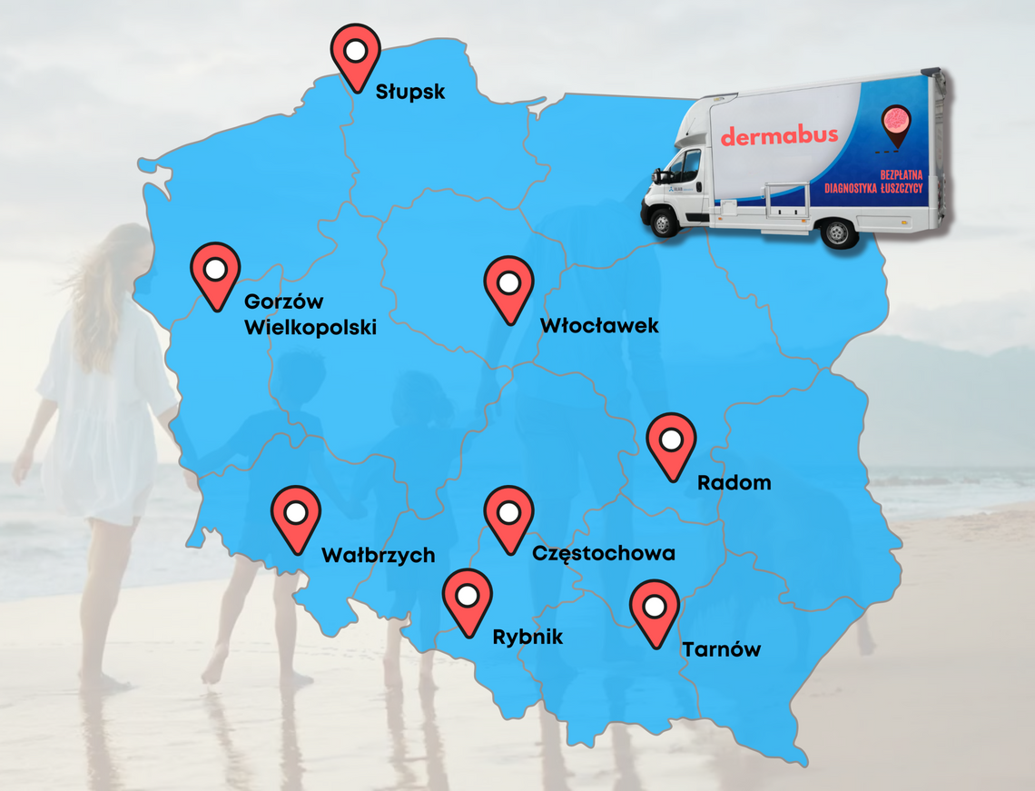 DERMABUS, mobilny gabinet dermatologiczny zagości we Włocławku 7 października