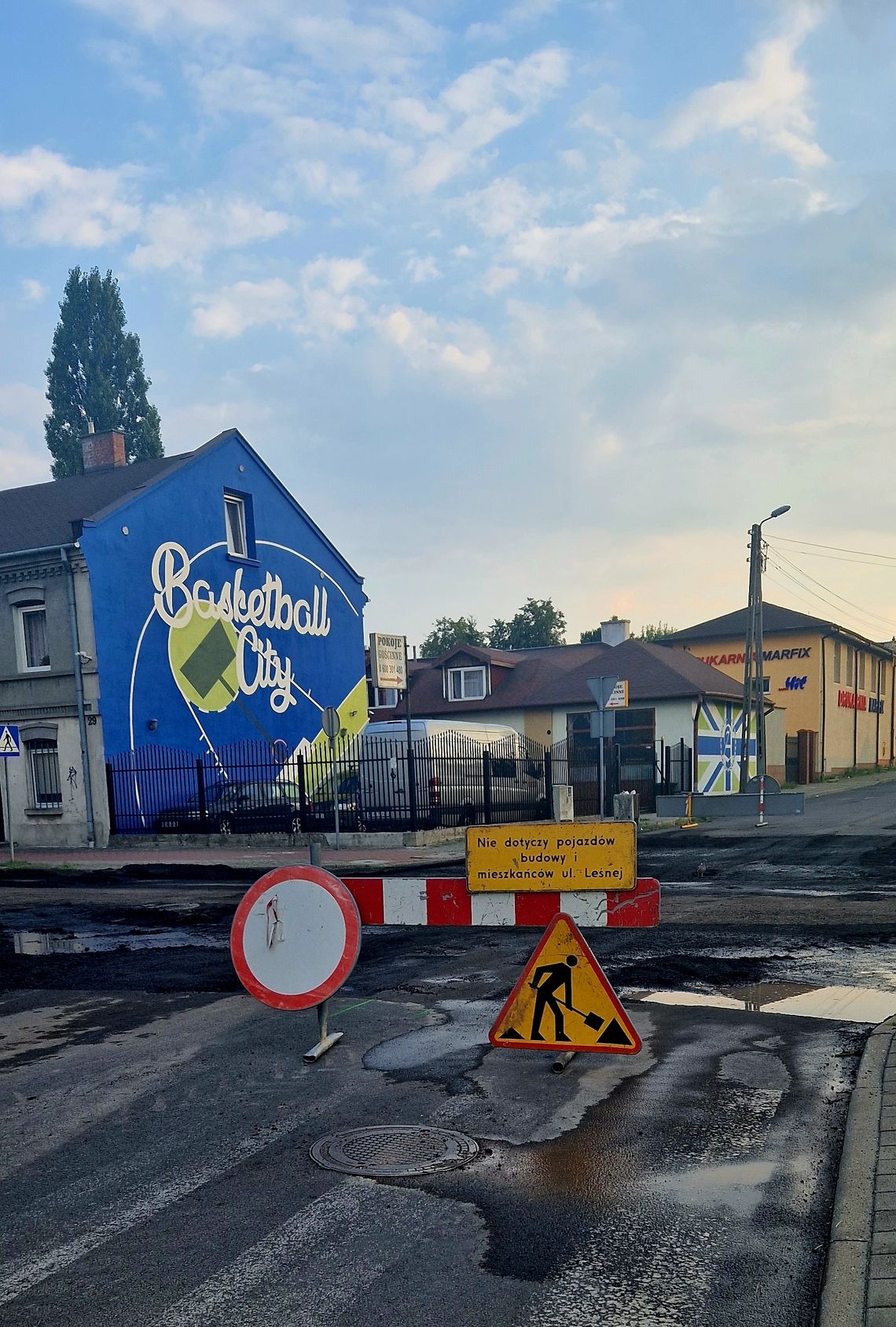 Do października zamknięta będzie ul. Leśna na odcinku od ul. Okrężnej do ul. Barskiej