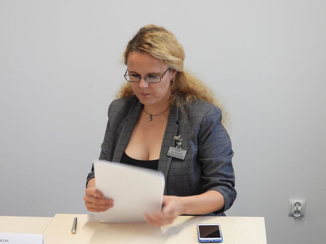 Dyrektor Szpitala, Karolina Welka złożyła rezygnację