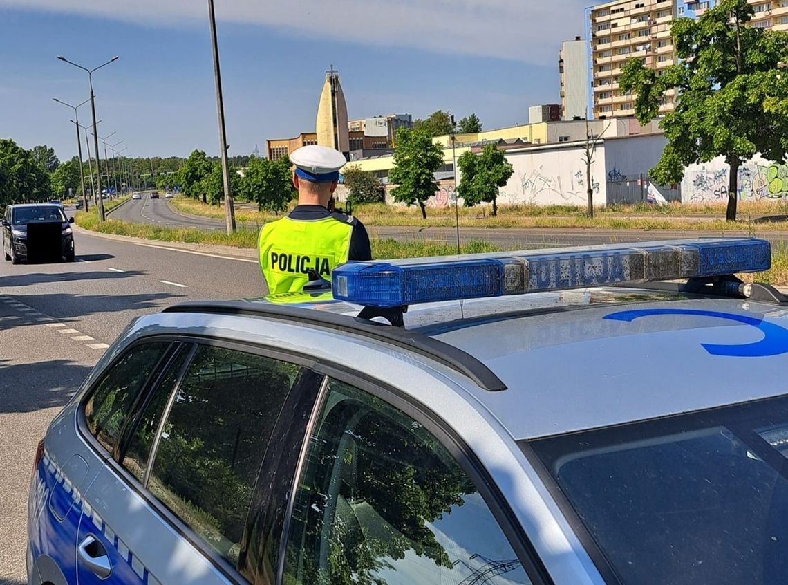 Działania NURD we Włocławku. Policjanci użyli drona