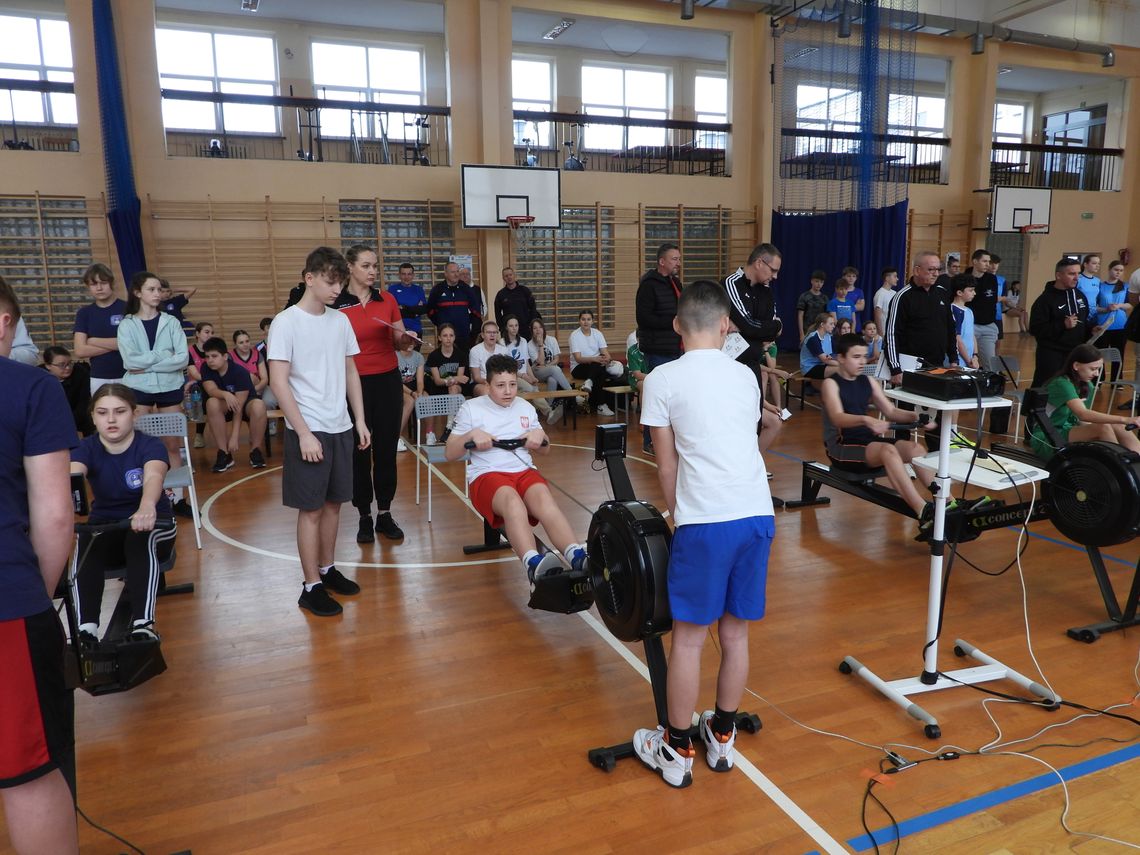 Dzieci i młodzież z Włocławka rywalizują na ergometrach