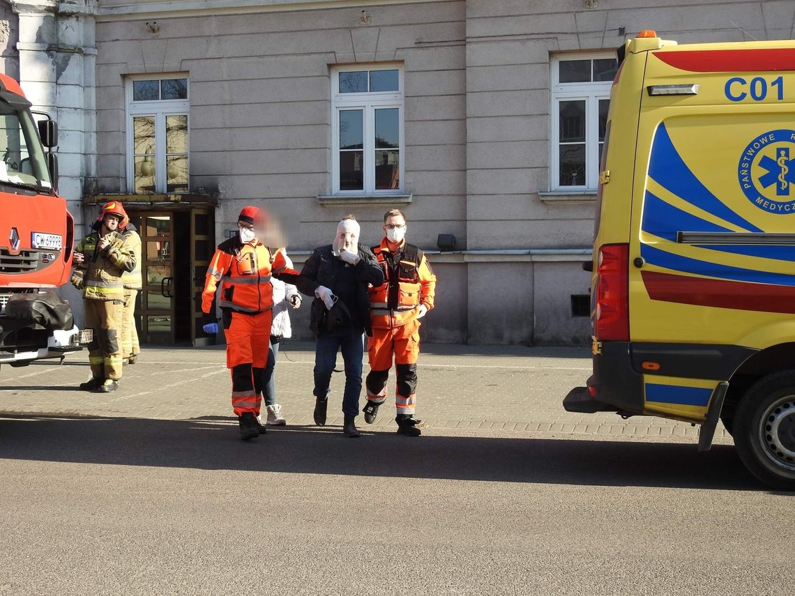 Eksplozja butli gazowej w kamienicy przy ul. Kościuszki. Poszkodowana przynajmniej jedna osoba 