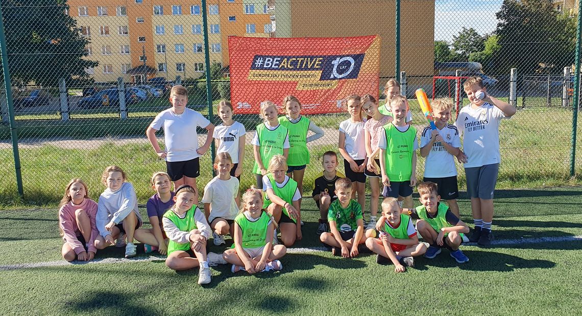 Europejski Tydzień Sportu 2025 na Orliku przy SP7 we Włocławku Europejski Tydzień Sportu 2025 na Orliku przy SP7 we Włocławku