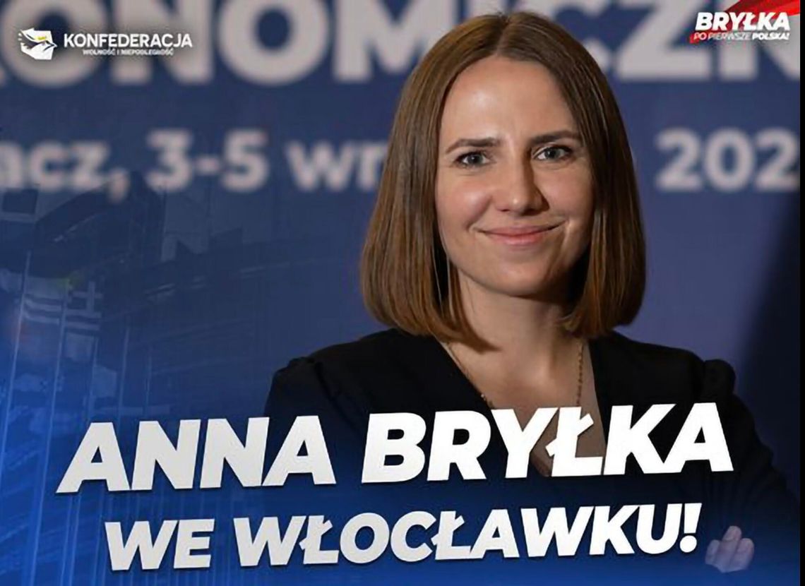 Europosłanka Anna Bryłka spotka się z mieszkańcami Włocławka