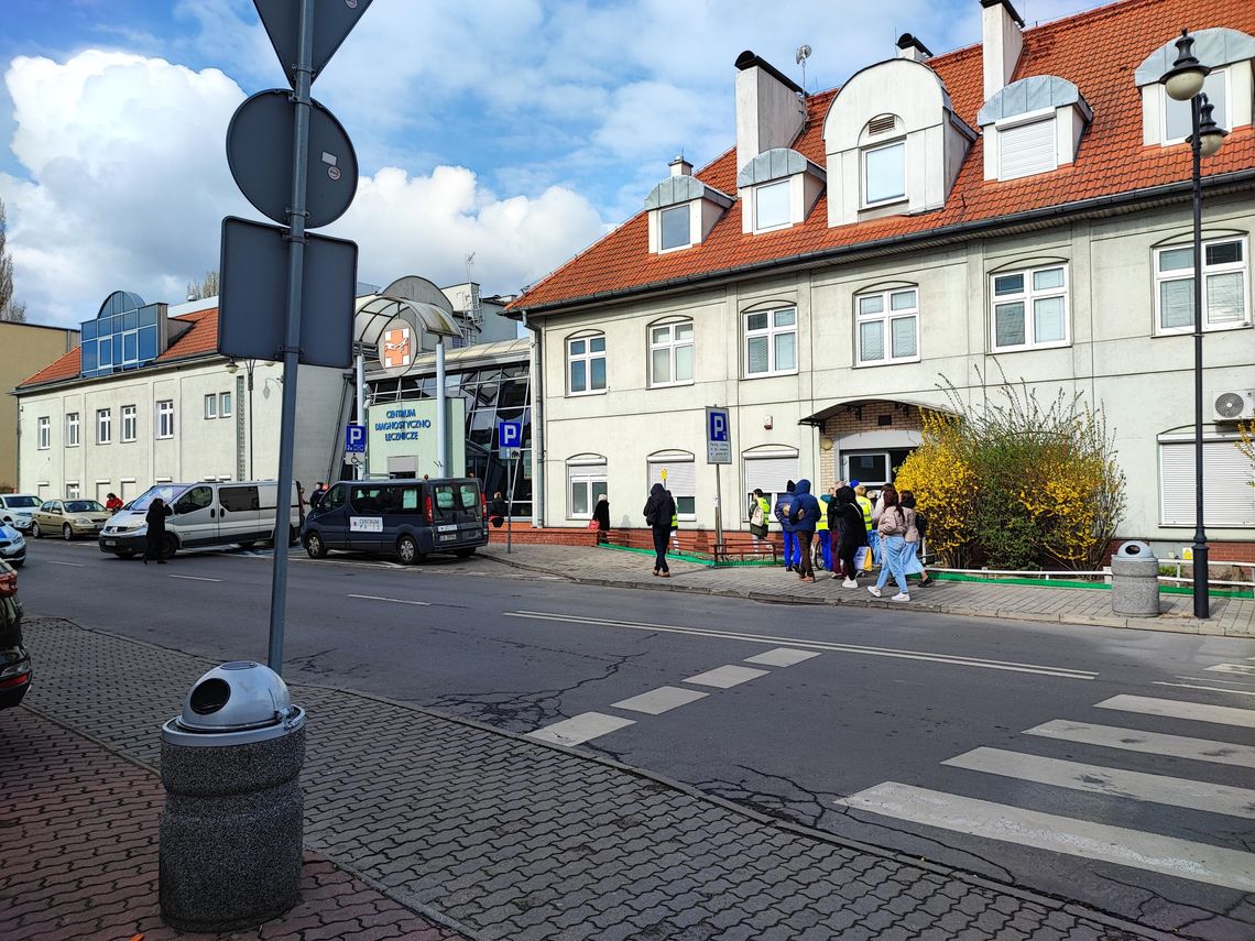 Ewakuacja w Centrum Diagnostyczno-Leczniczym we Włocławku. Co się dzieje?