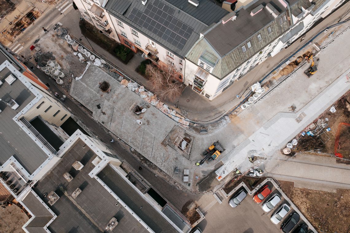 Firma Balzola o postępie prac na inwestycji „Zielone Tereny Śródmieścia Miasta Włocławek”