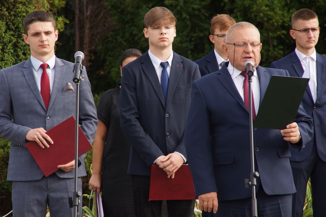 Inauguracja roku szkolnego Zespole Szkół Samochodowych