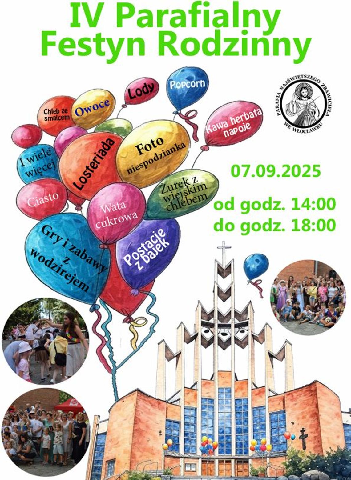 IV Parafialny Festyn Rodzinny przy Parafii Najświętszego Zbawiciela