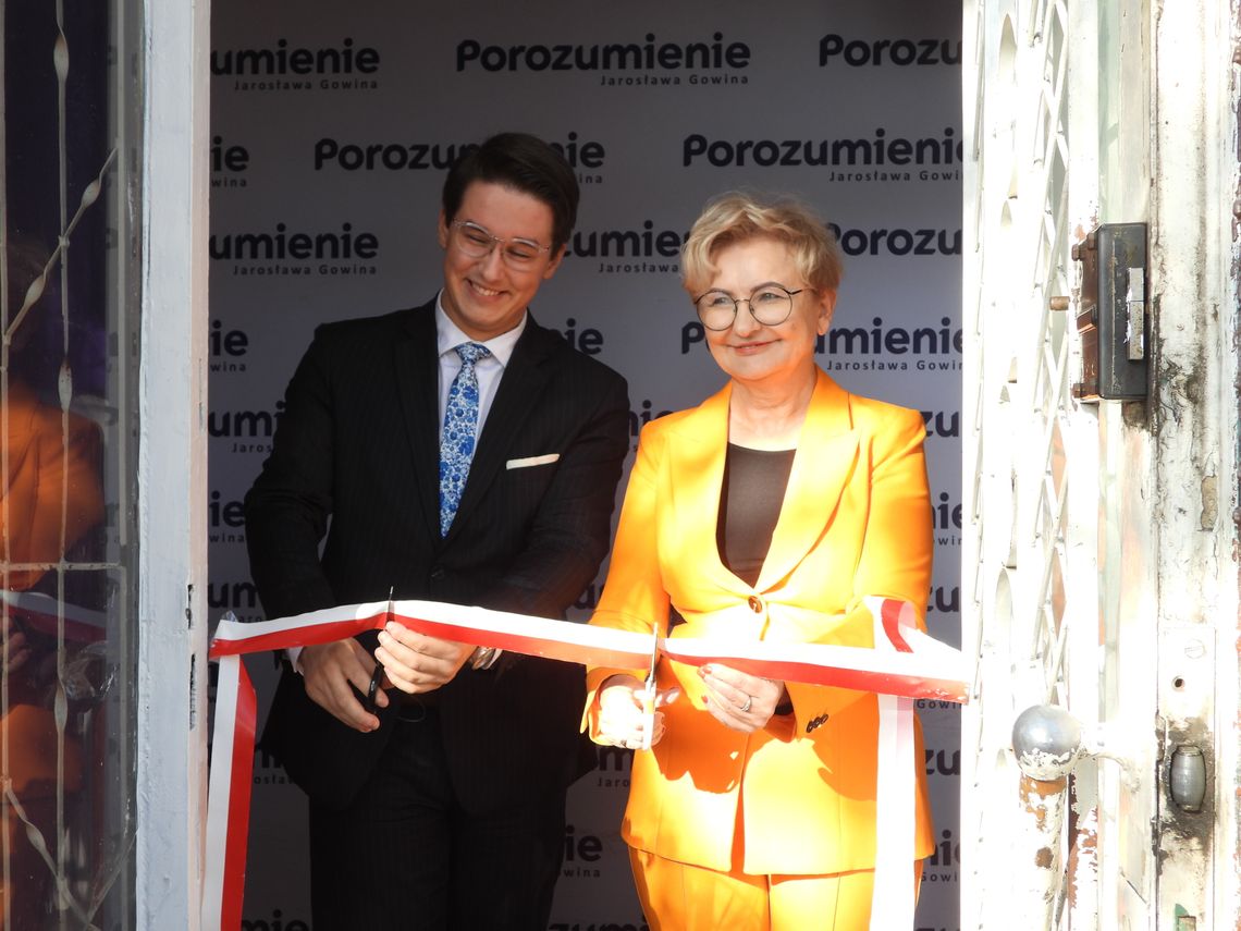Iwona Michałek ma biuro poselskie we Włocławku. Dziś odbyło się uroczyste otwarcie