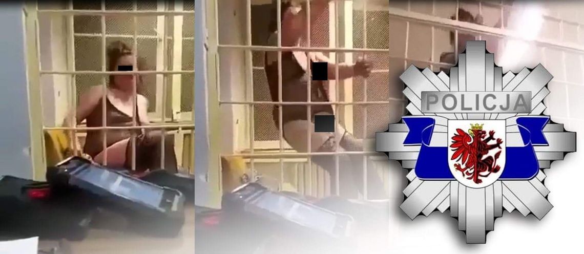 Jest oświadczenie Policji w sprawie nagrania. Zawieszono policjanta, sprawę bada prokuratura