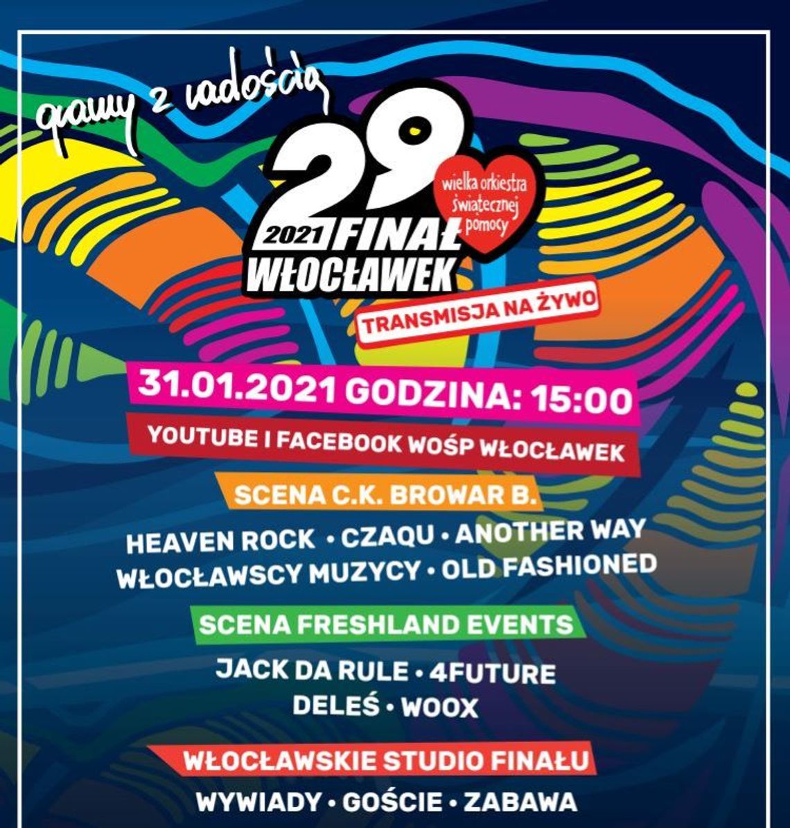 Już w niedzielę 29. Finał WOŚP