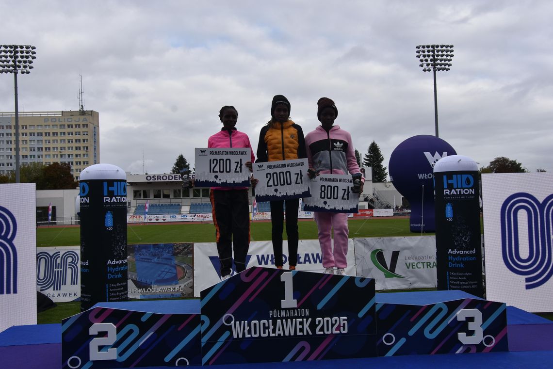 Kenijczycy na czele i rekord frekwencji – 12. Półmaraton Włocławek za nami