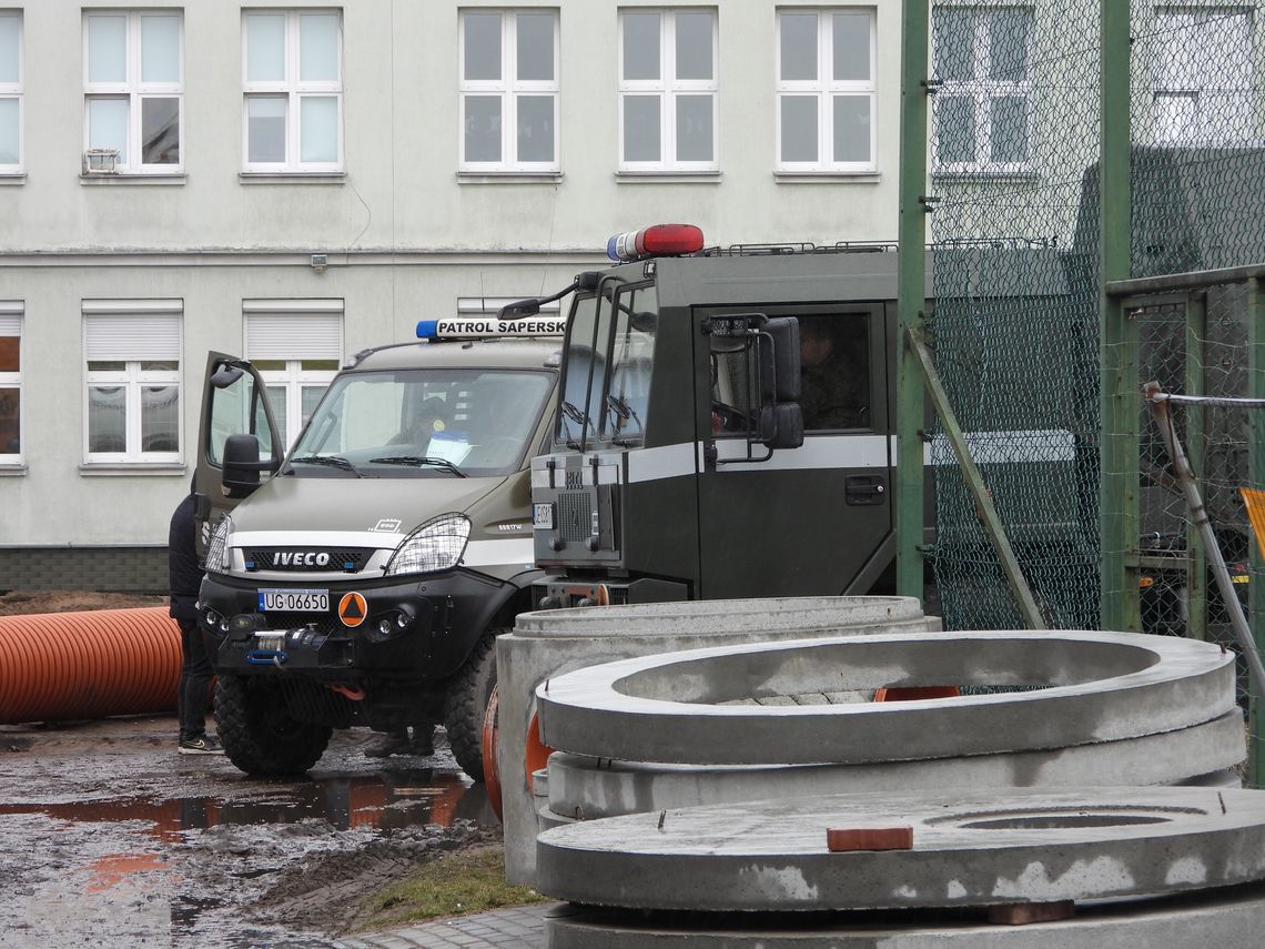 Kolejna interwencja saperów na osiedlu Południe. Znaleziono pocisk artyleryjski