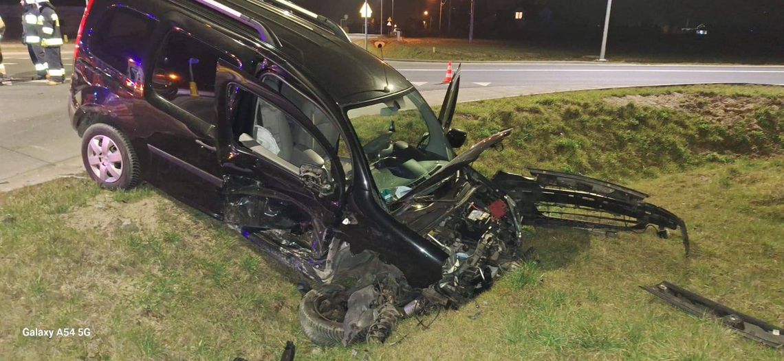 Kolejna kolizja na obwodnicy Lubrańca. Zderzyły się Renault i Hyundai Kolejna kolizja na obwodnicy Lubrańca. Zderzyły się Renault i Hyundai