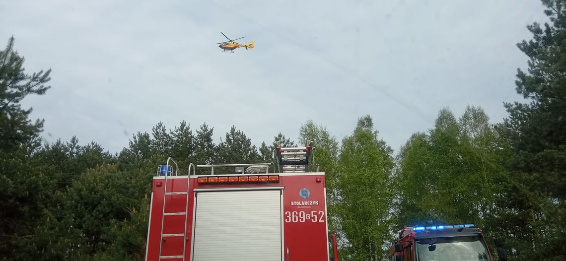 Kolejne lądowanie LPR w gm. Baruchowo. 58-latek nie żyje