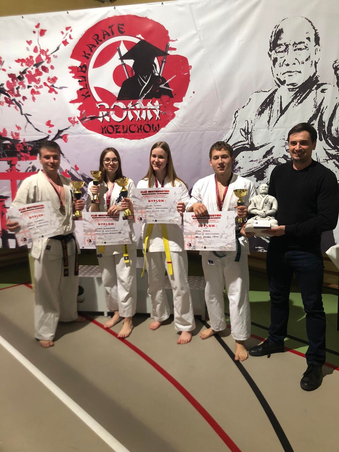 Kolejny sukces zawodników Klubu Karate Kyokushin. Mamy 4 medale