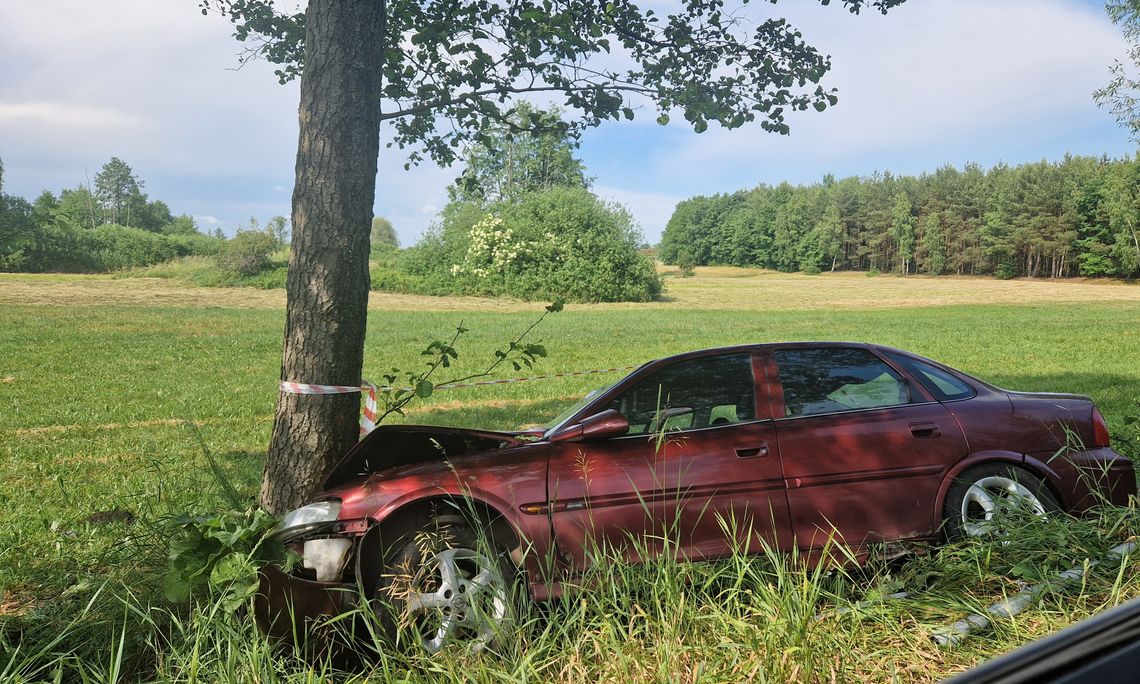 Kolizja Opla w Grochowiskach. Kierowcy nie było na miejscu zdarzenia