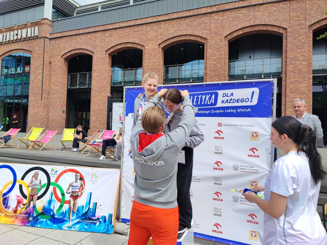Koło Wzorcowni stanęło miasteczko lekkoatletyczne