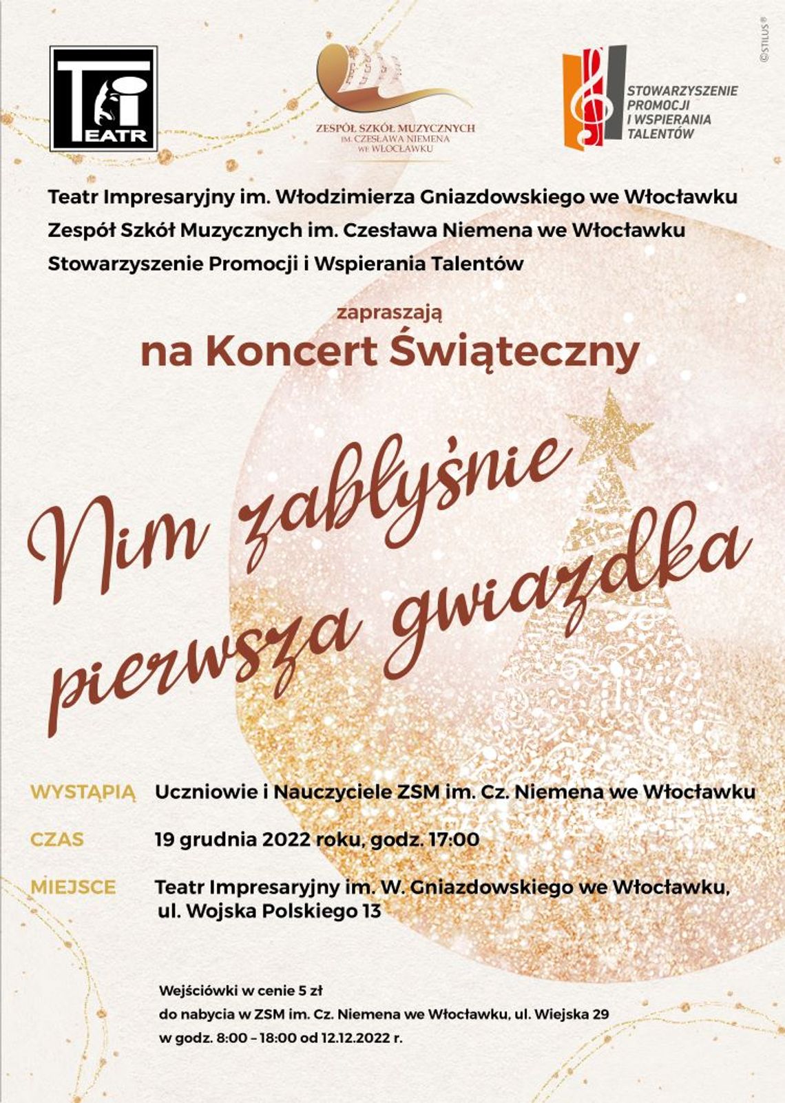 Koncert Świąteczny „Nim zabłyśnie pierwsza gwiazdka”