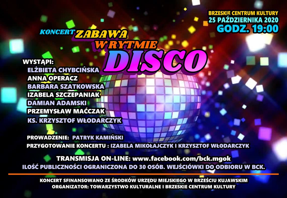 Koncert "Zabawa w rytmie disco"