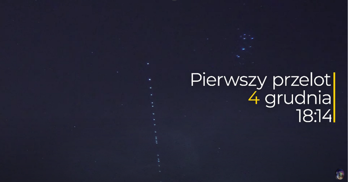 Kosmiczny pociąg za dwie godziny widoczny na niebie w centralnej i południowej Polsce. Wkrótce zniknie na dobre