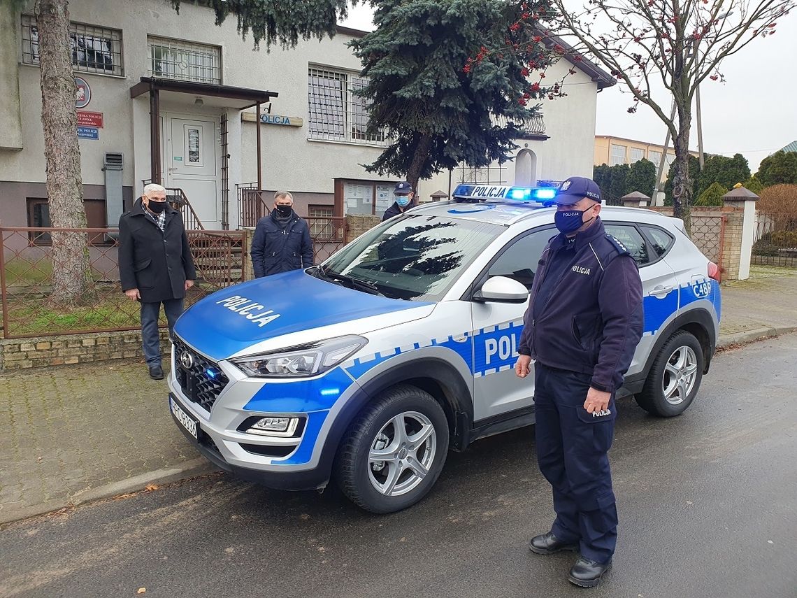 Kosztował 60 000 zł i zasili posterunek policji z Izbicy Kujawskiej