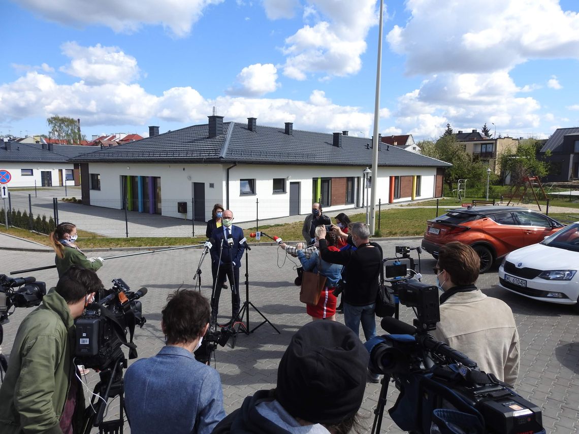 Małgorzata Kidawa-Błońska we Włocławku mówiła o konieczności wykonywania testów w placówkach opiekuńczo-wychowawczych 