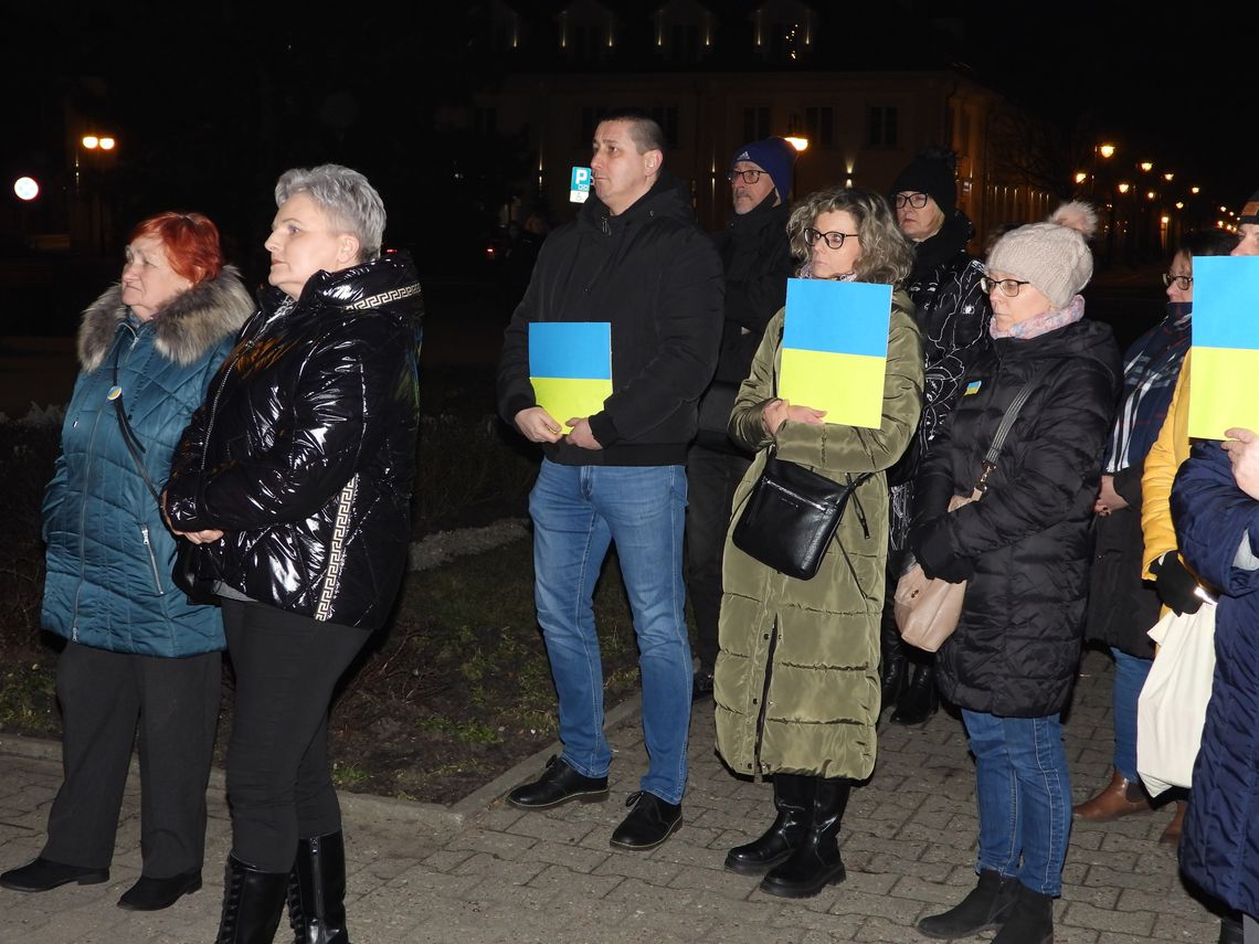Manifestacja solidarności z Ukraińcami