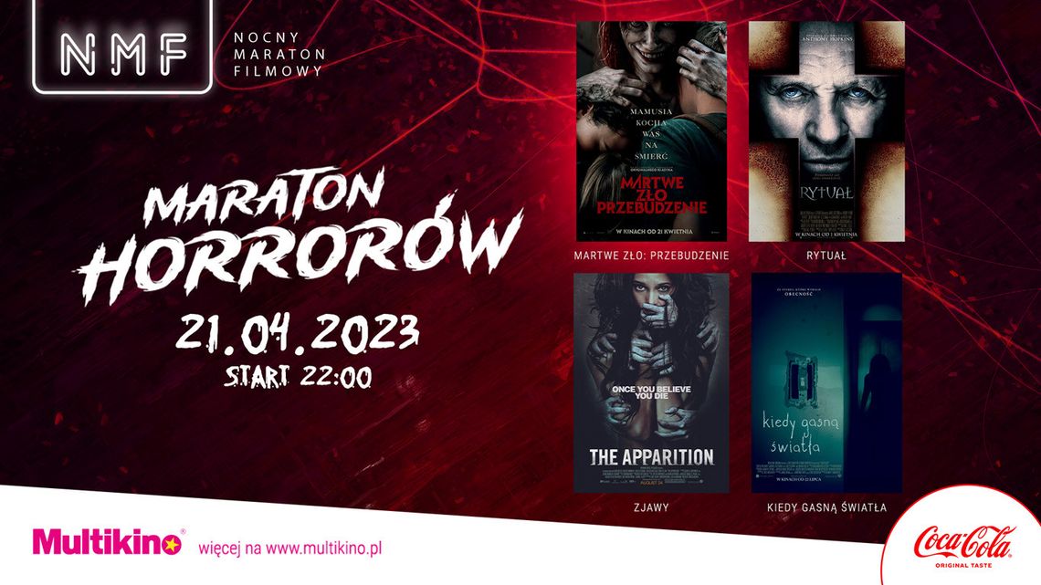 Maraton horrorów w Multikinie już w piątek 21 kwietnia