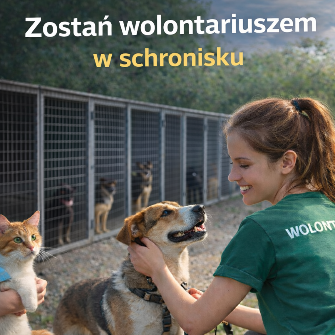 Masz 16 lat? Schronisko szuka wolontariuszy. Możesz pomóc zwierzętom z Włocławka