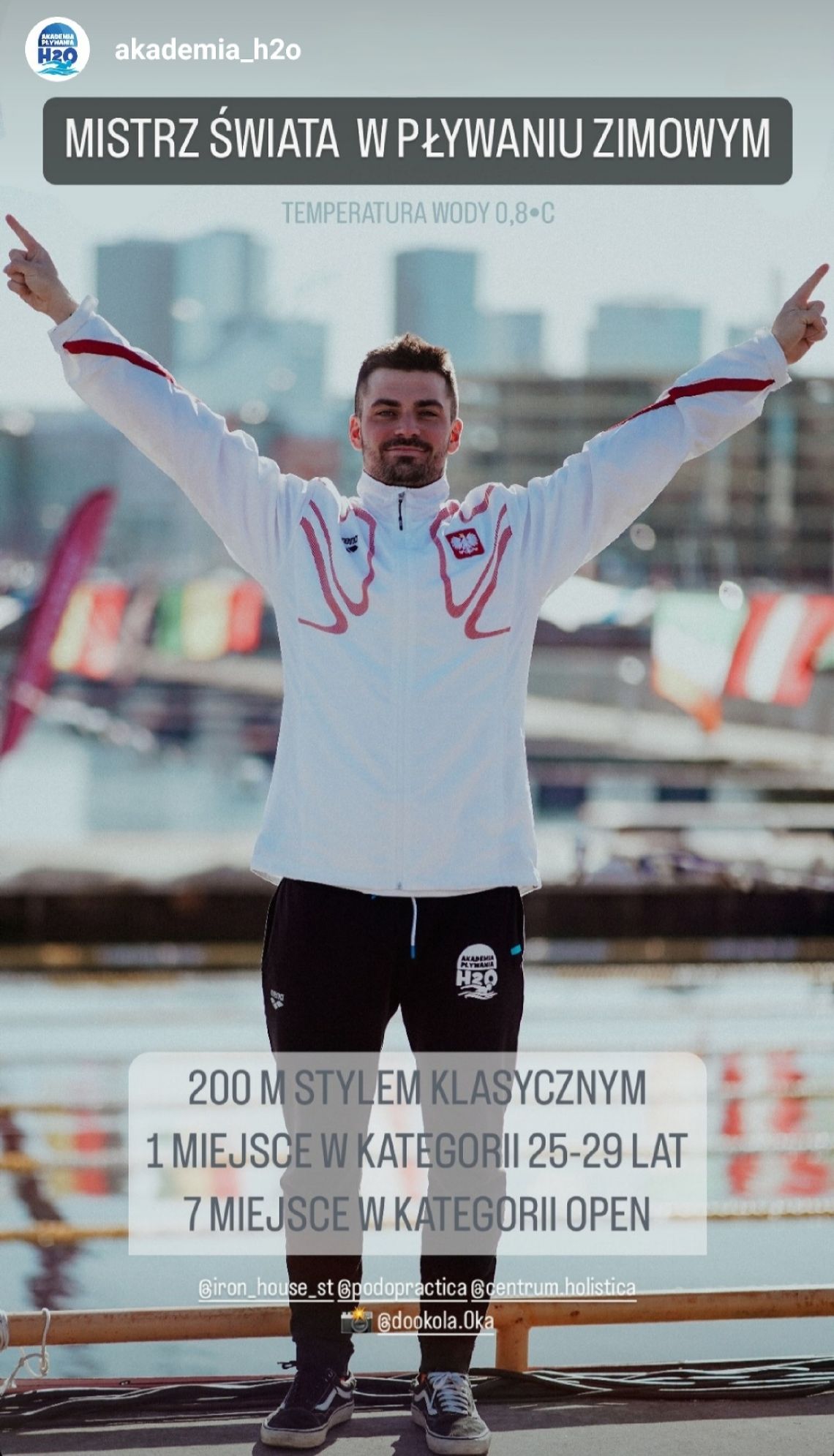 Mateusz Szymański z Włocławka Mistrzem Świata w Pływaniu Zimowym