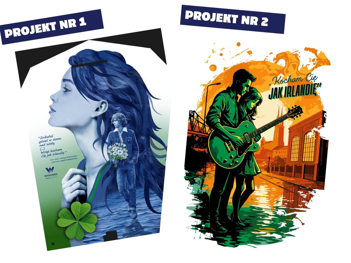 Mieszkańcy wybiorą projekt muralu upamiętniającego utwór "Kocham Cię jak Irlandię"