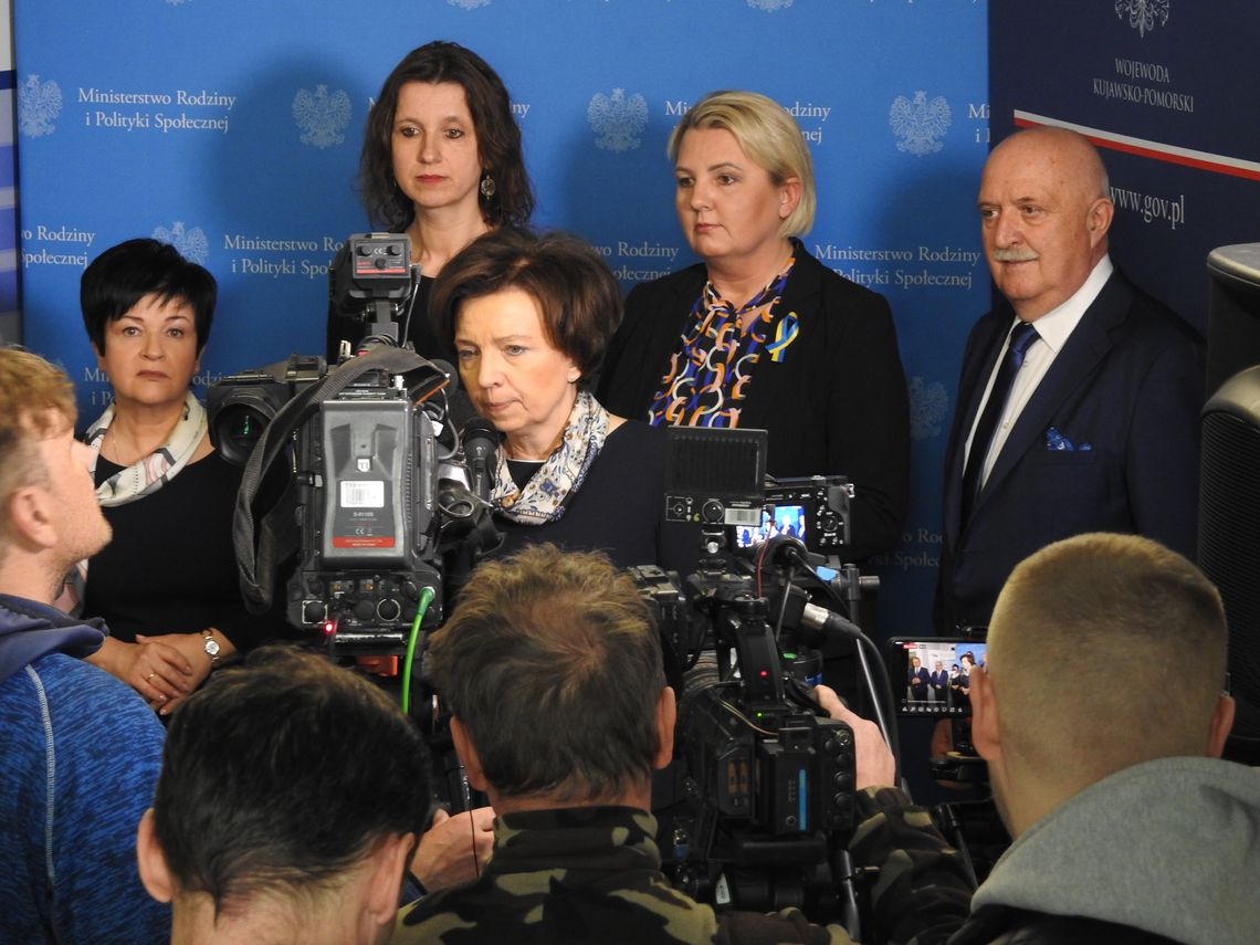 Minister PiS we Włocławskim PUP: "Chcemy zrobić wszystko, aby obywatele Ukrainy mogli podjąć w Polsce pracę (...) zatrudnienie znalazło już ponad 25 tys. osób"