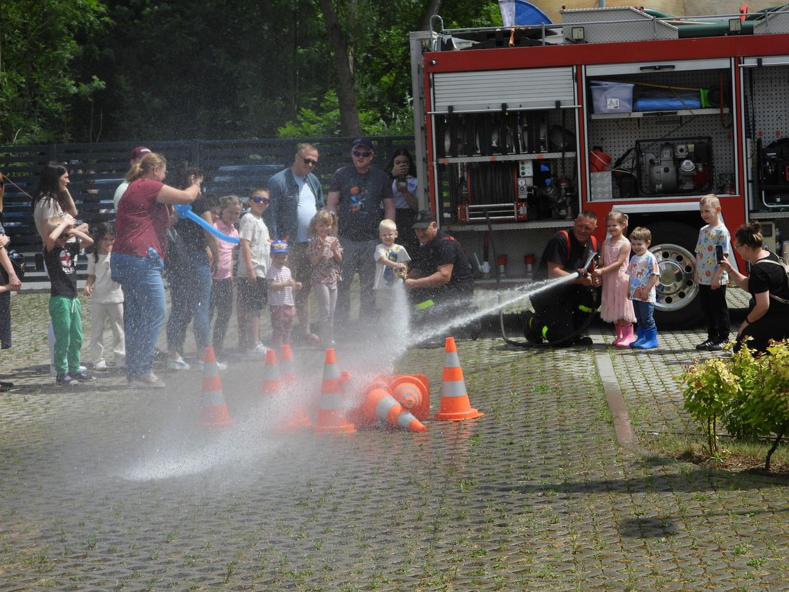 "Mokry" Dzień Dziecka na przystani przy ul. Płockiej