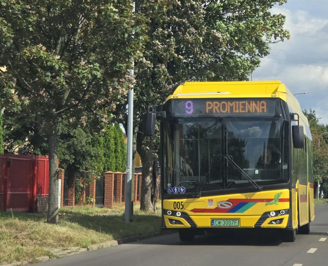 MPK Włocławek: Zmiany w rozkładzie jazdy linii 9.