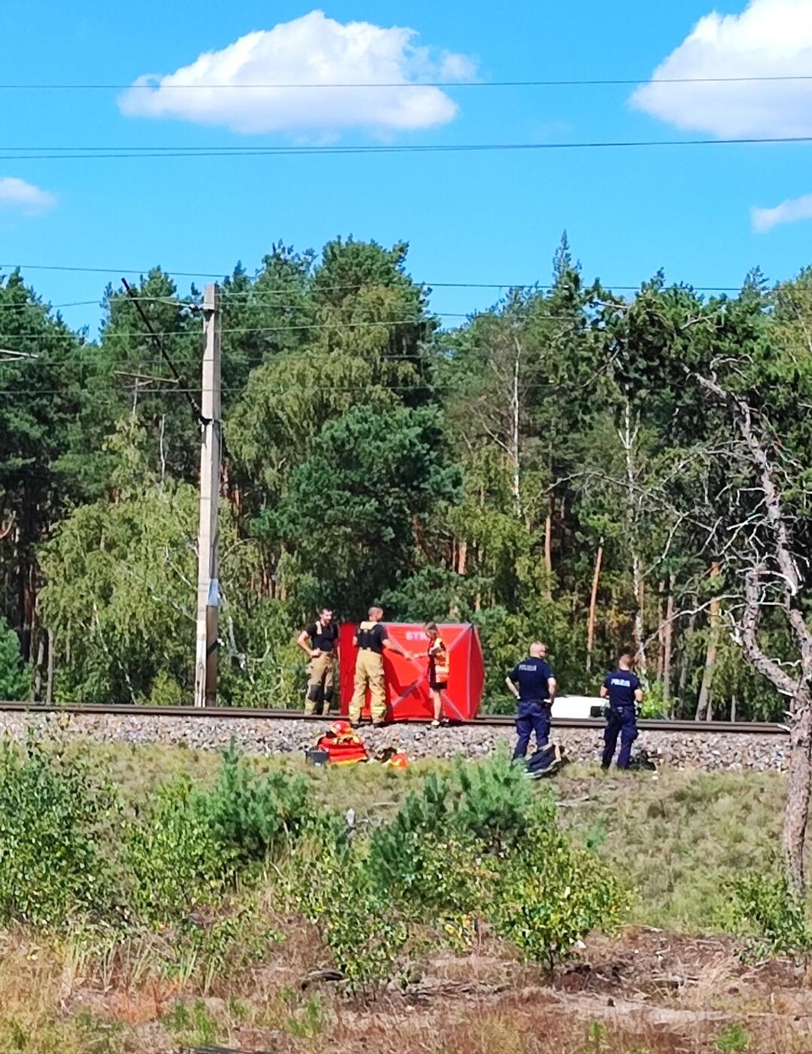 Na torach zginął wczoraj 53-letni włocławianin. "Wtargnął pod pojazd"