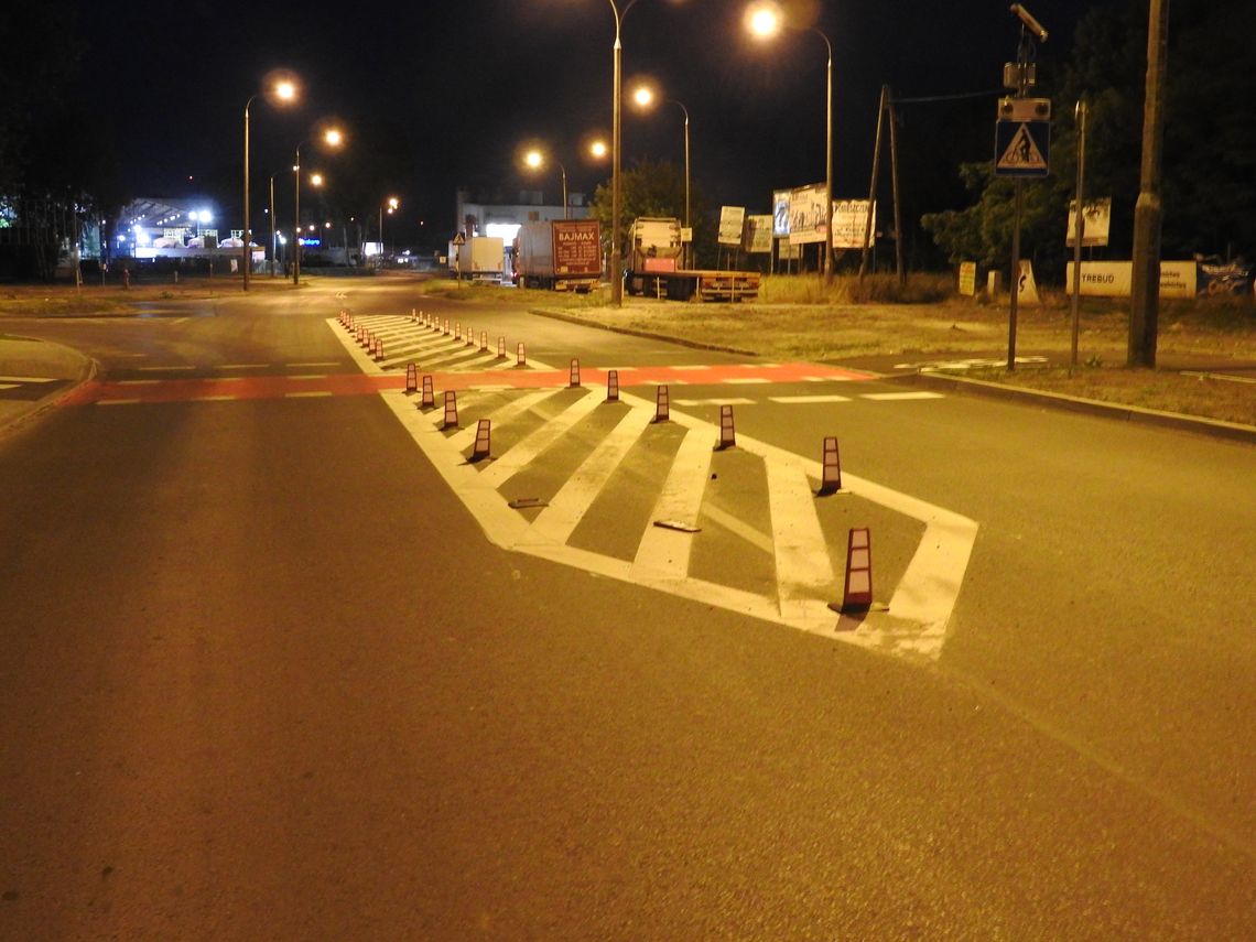 Na ul. Zielnej pojawiły się odblaskowe słupki. W jakim celu?