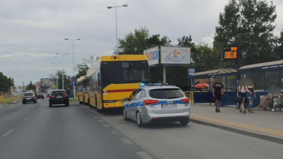 Na ulicy Okrzei doszło do kolizji dwóch autobusów MPK
