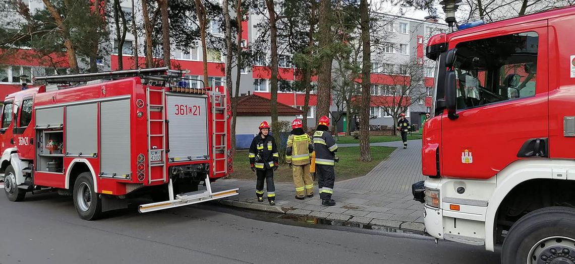Na ul.Żytnią do płonącego garnka, na ul. Wesołą do zwarcia elektrycznego