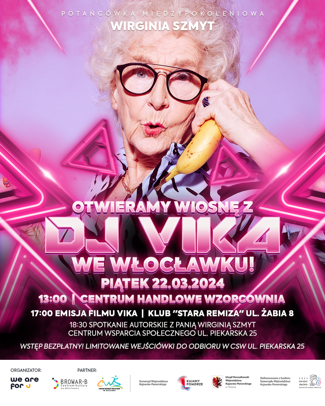 Najstarsza DJ-ka w Polsce ma dziś wystąpić we Włocławku