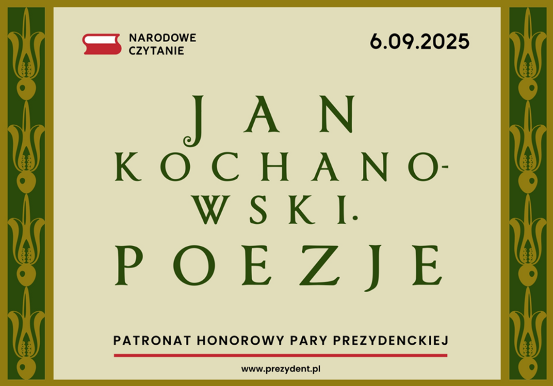 Narodowe Czytanie w KPCEN – piękno polszczyzny i wspólna tożsamość
