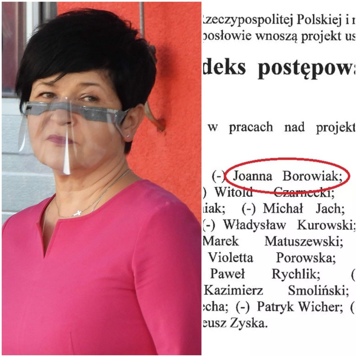 Nazwisko posłanki z Włocławka na kolejnej "Liście hańby". Jest w grupie posłów, która wyszła z inicjatywą zmiany ustawy ws. mandatów