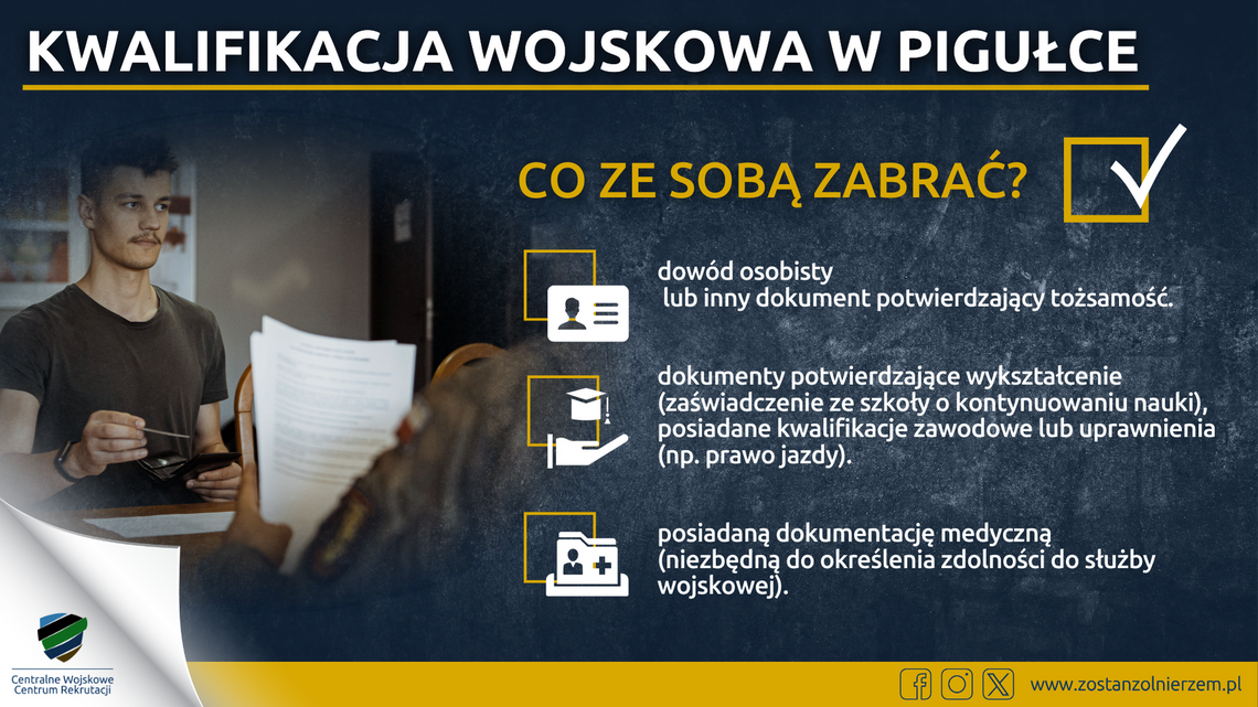 Niebawem rozpoczyna się kolejna kwalifikacja wojskowa